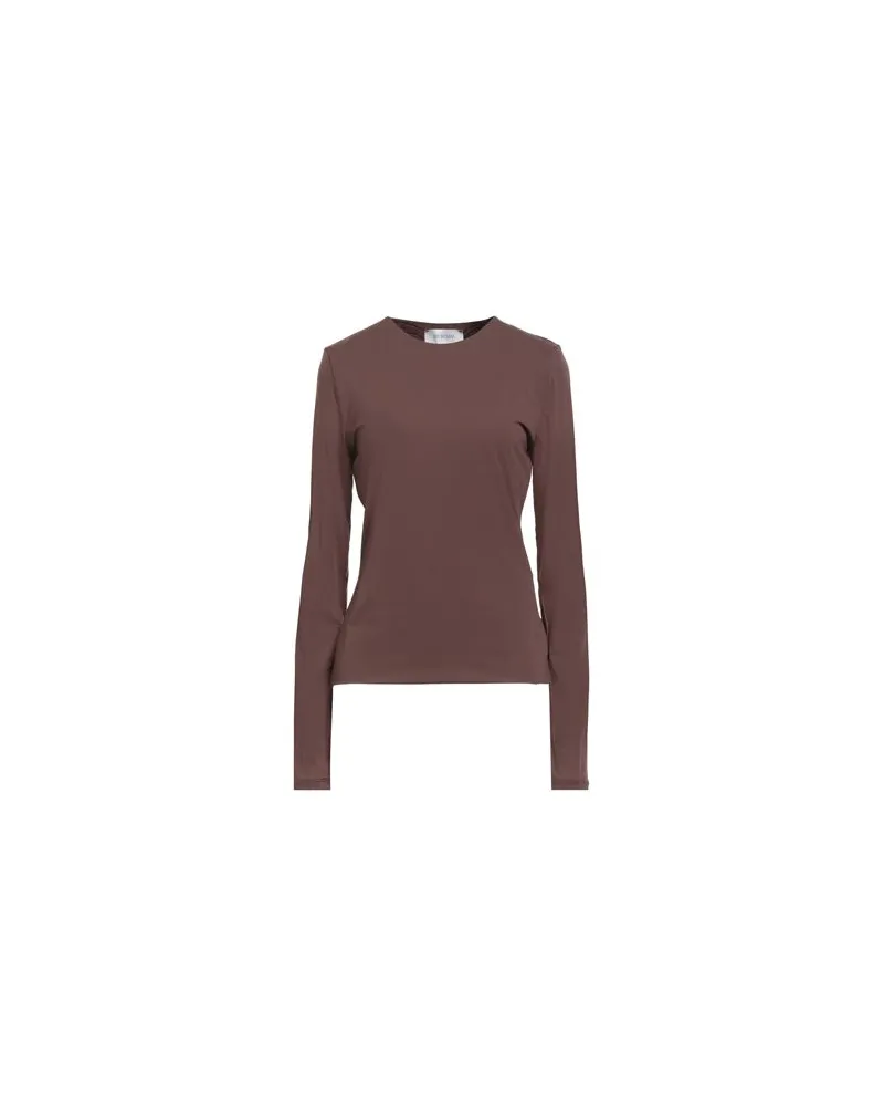 SPORTMAX TOPS - T-shirtsauf YOOX.COM Dunkelbraun