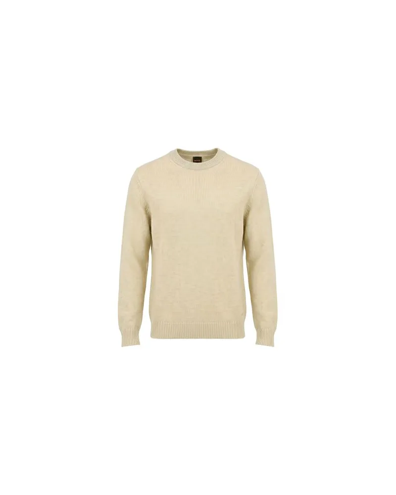 HUGO BOSS STRICKWAREN - Pulloverauf YOOX.COM Elfenbein