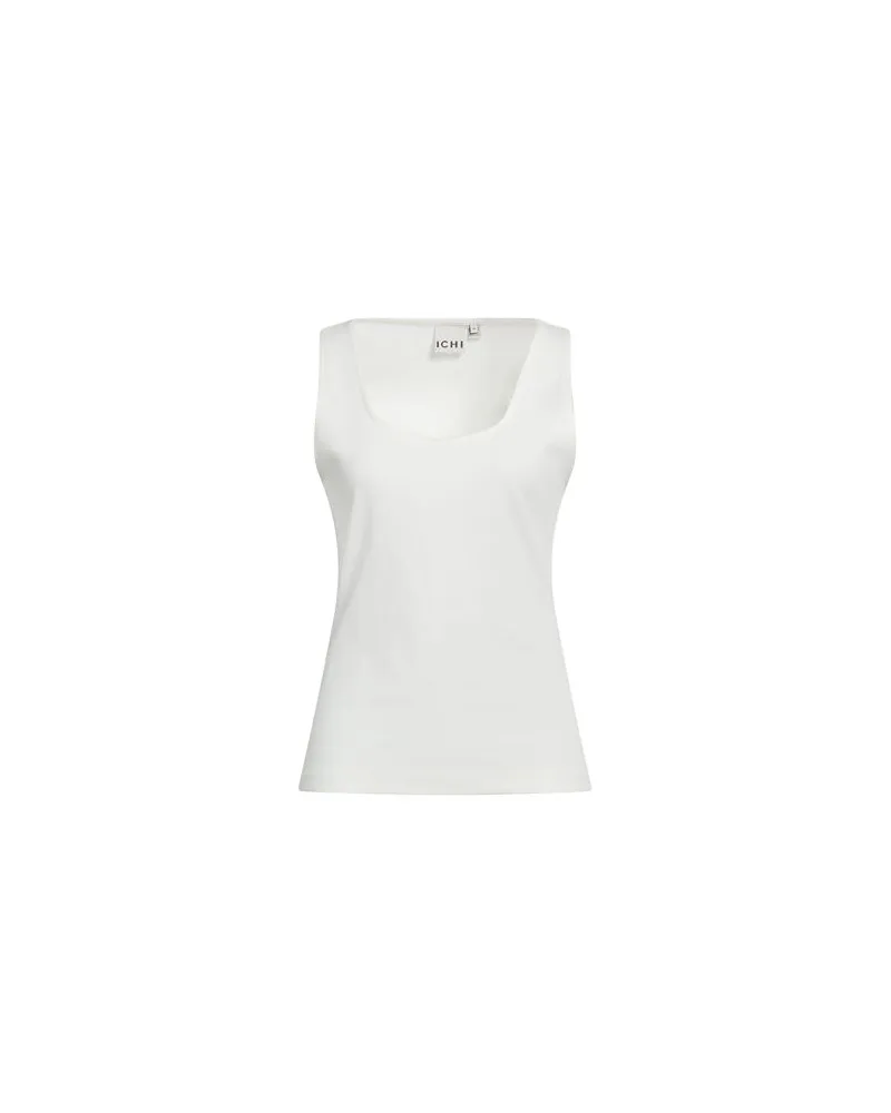ICHI TOPS - Tank Topsauf YOOX.COM Elfenbein