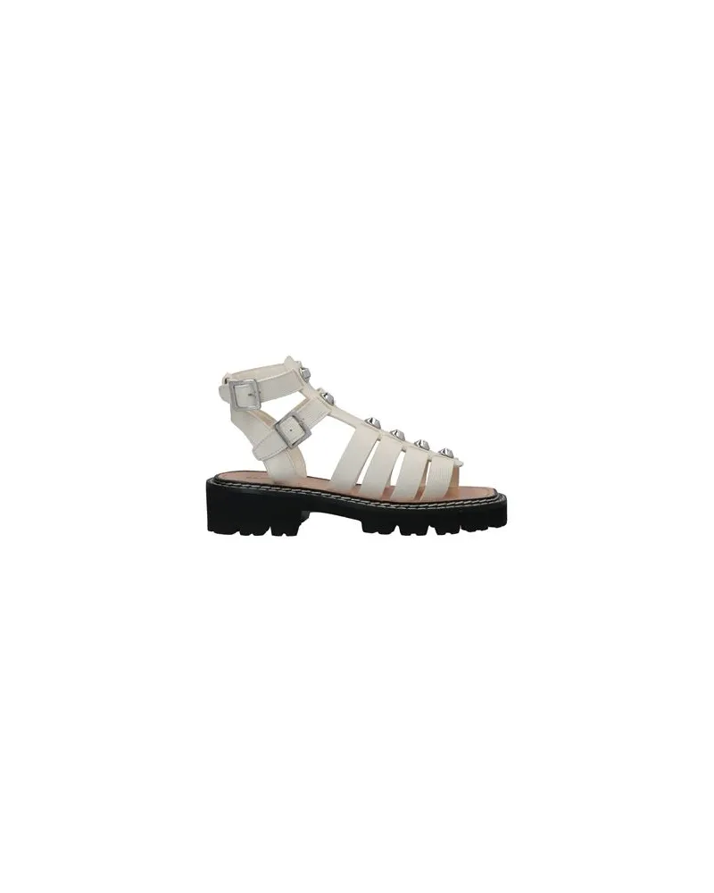 Sandro SCHUHE - Sandalenauf YOOX.COM Elfenbein