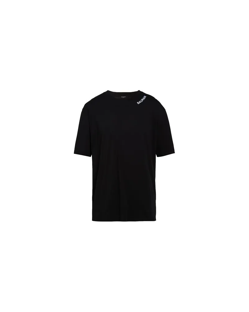 Balmain TOPS - T-shirtsauf YOOX.COM Schwarz