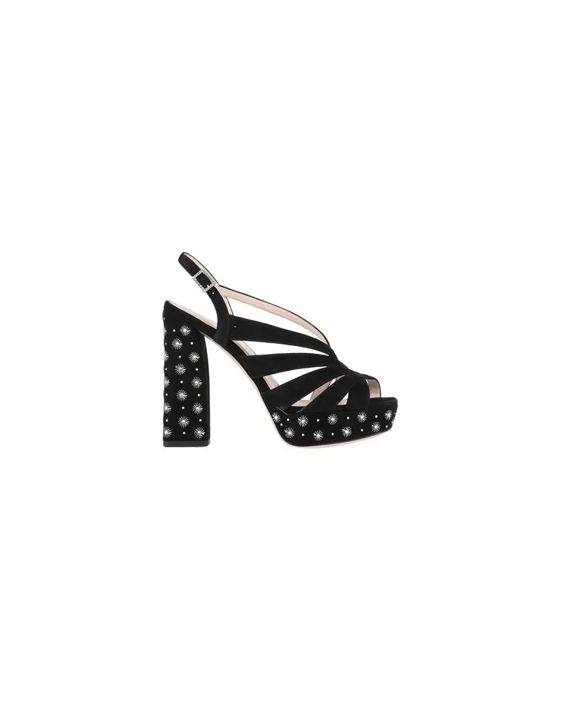 Roger Vivier SCHUHE - Sandalenauf YOOX.COM Schwarz