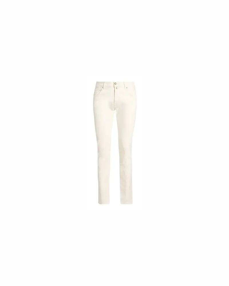 Jacob Cohën HOSEN & RÖCKE - Jeanshosenauf YOOX.COM Cremeweiß