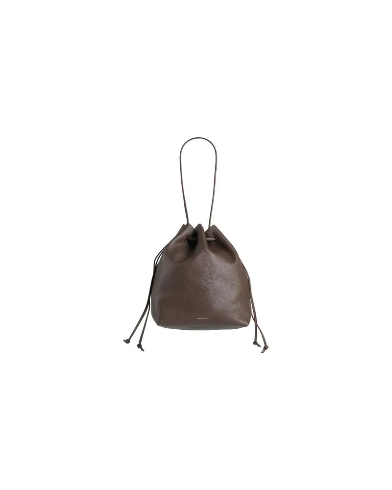 Mansur Gavriel DRAWSTRING  - TASCHEN - Schultertaschenauf YOOX.COM Dunkelbraun