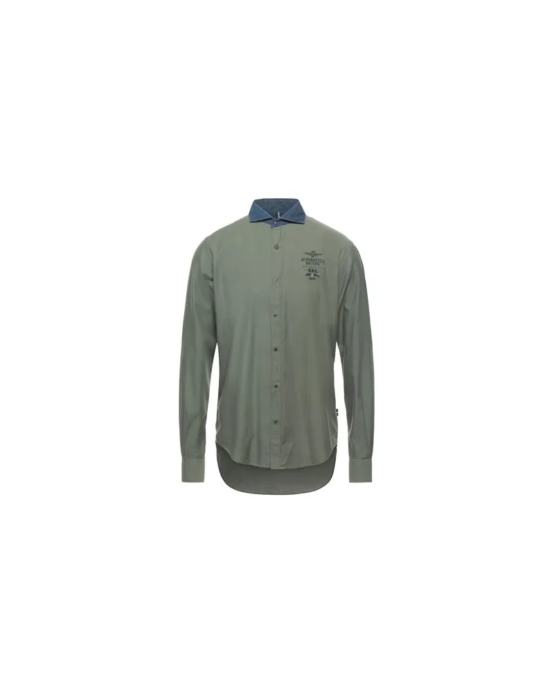 Aeronautica Militare TOPS - Hemdenauf YOOX.COM Militärgrün