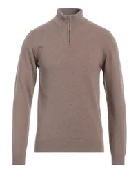 Daniele Fiesoli Rollkragenpullover Khaki