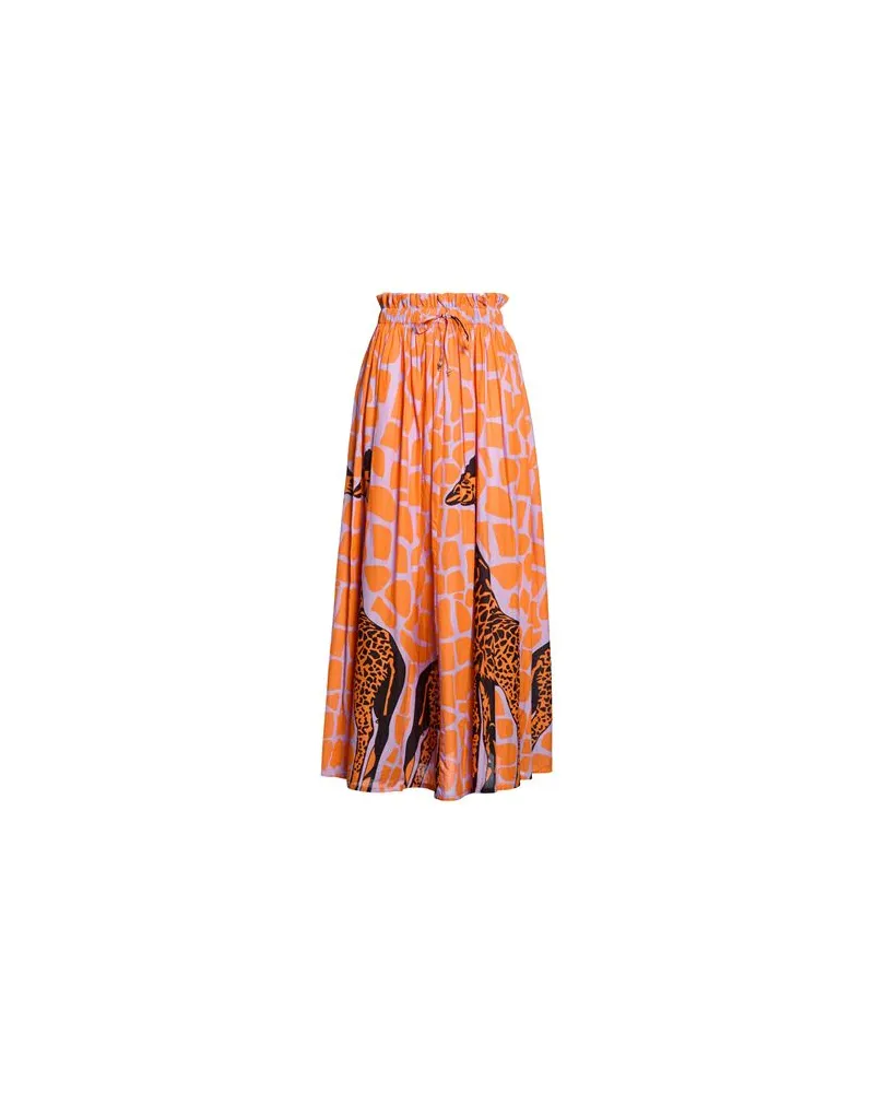 Connor & Blake HOSEN & RÖCKE - Maxi-Röckeauf YOOX.COM Orange