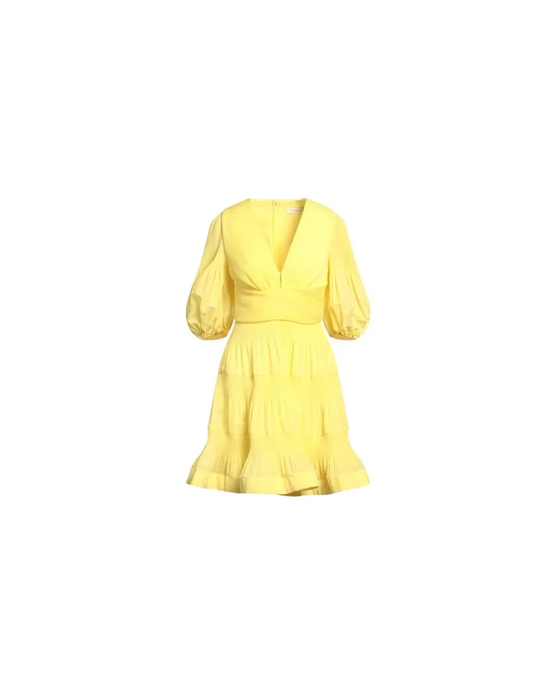 Zimmermann KLEIDER - Mini-Kleiderauf YOOX.COM Gelb
