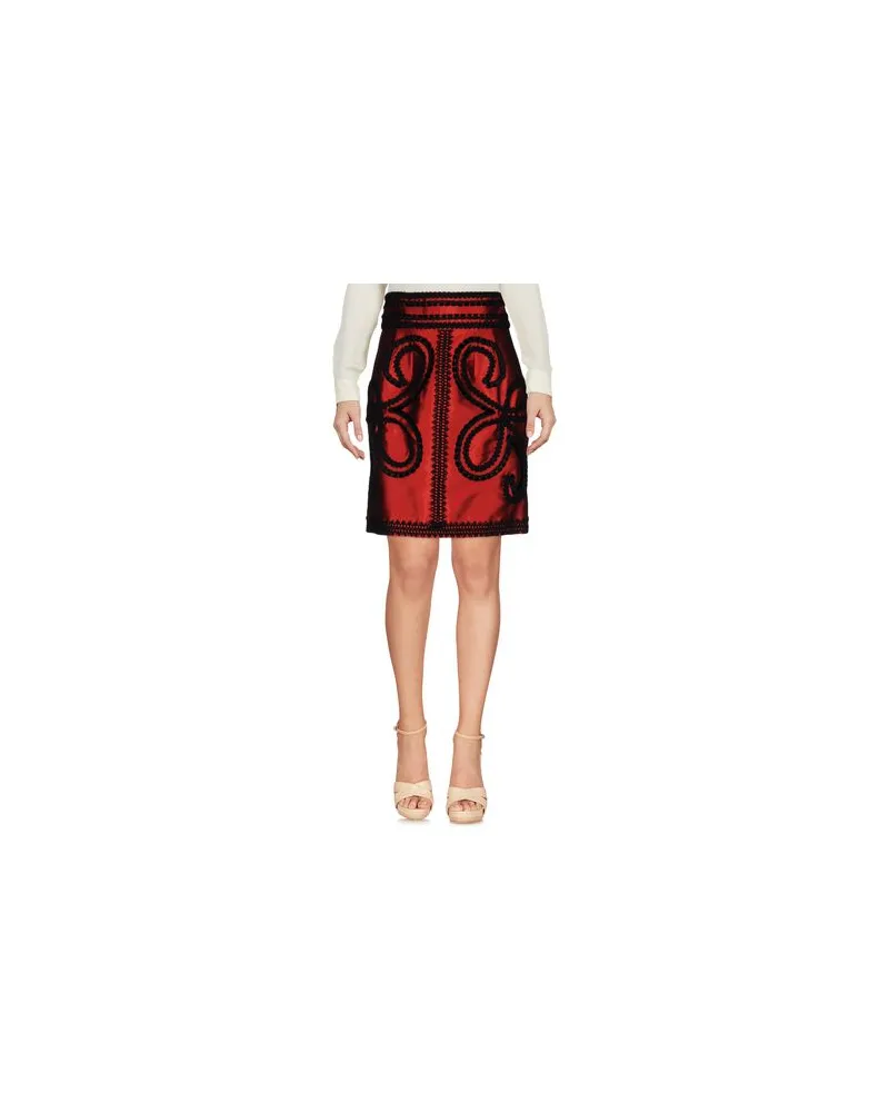 Dolce & Gabbana HOSEN & RÖCKE - Midi-Röckeauf YOOX.COM Ziegelrot