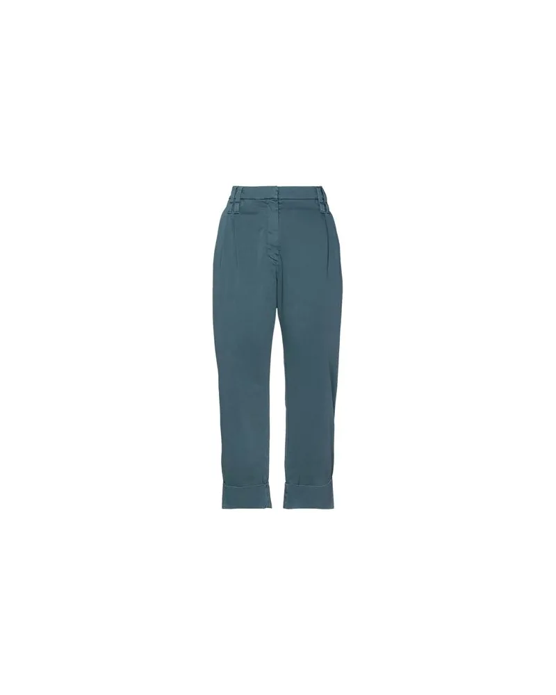 Brunello Cucinelli HOSEN & RÖCKE - Hosenauf YOOX.COM Aquamarin