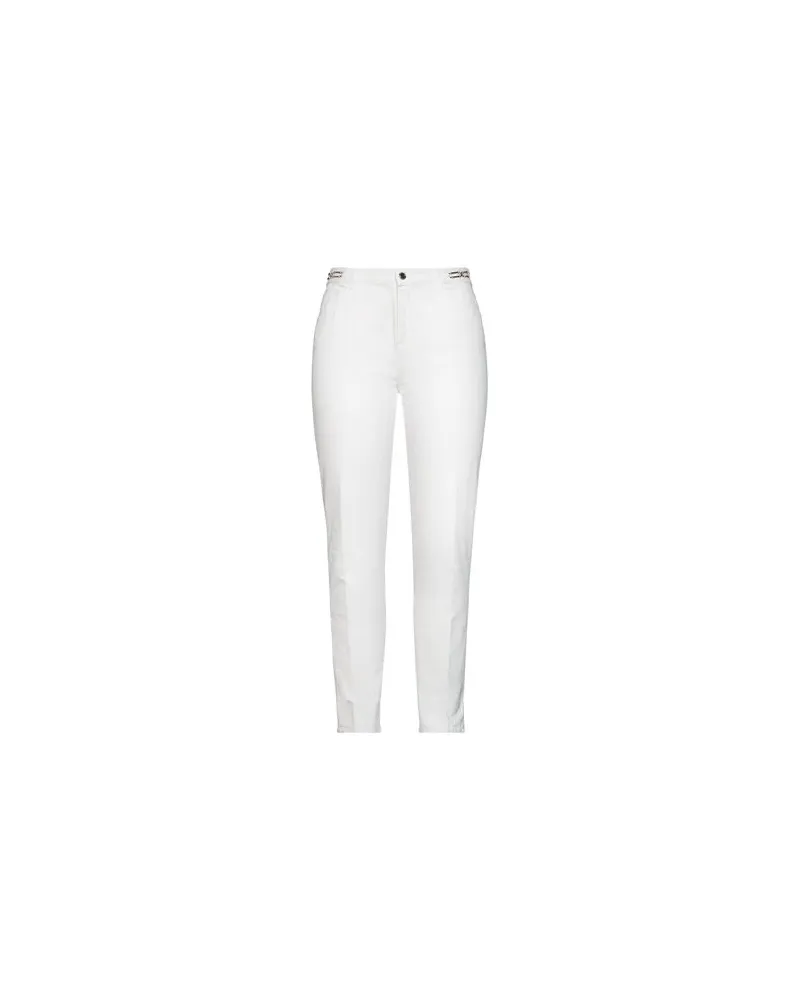 Les Copains HOSEN & RÖCKE - Jeanshosenauf YOOX.COM Weiß