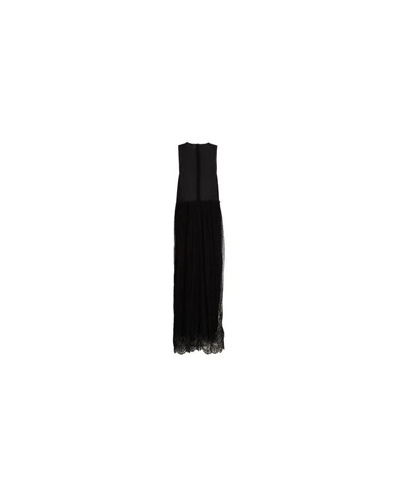 Isabel Benenato KLEIDER - Maxi-Kleiderauf YOOX.COM Schwarz