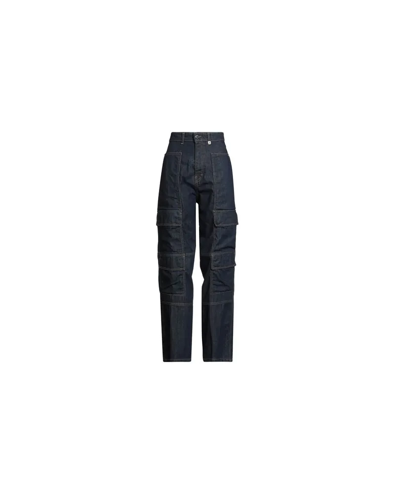 MYTHS HOSEN & RÖCKE - Jeanshosenauf YOOX.COM Blau