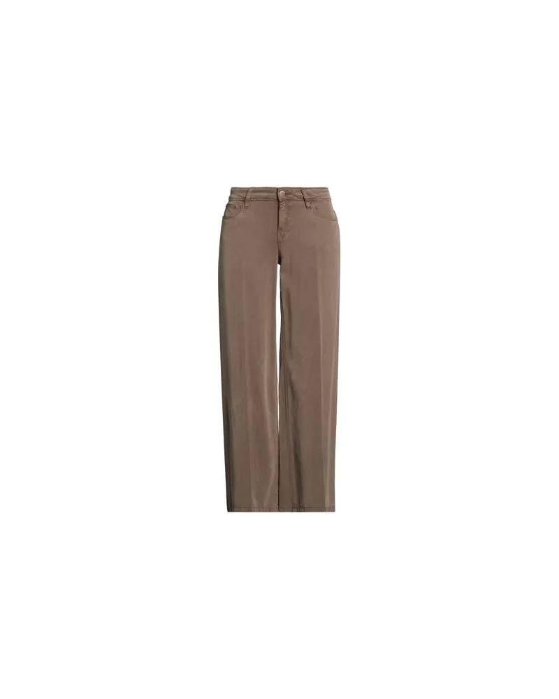 Guess HOSEN & RÖCKE - Hosenauf YOOX.COM Khaki