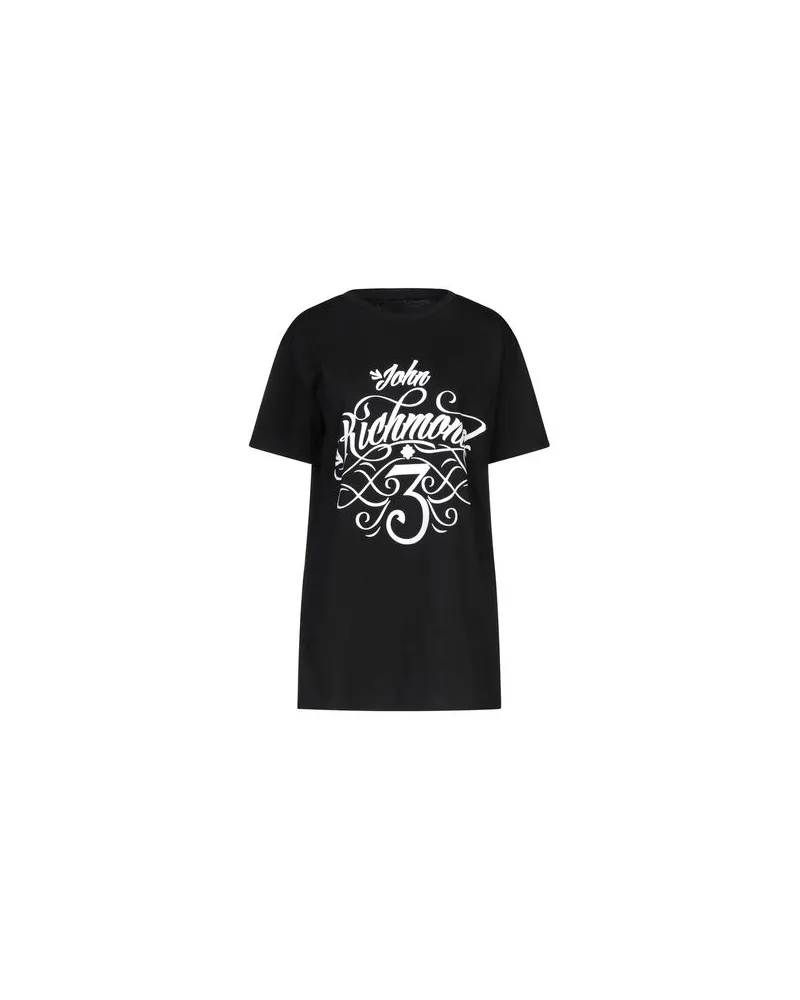 John Richmond TOPS - T-shirtsauf YOOX.COM Schwarz