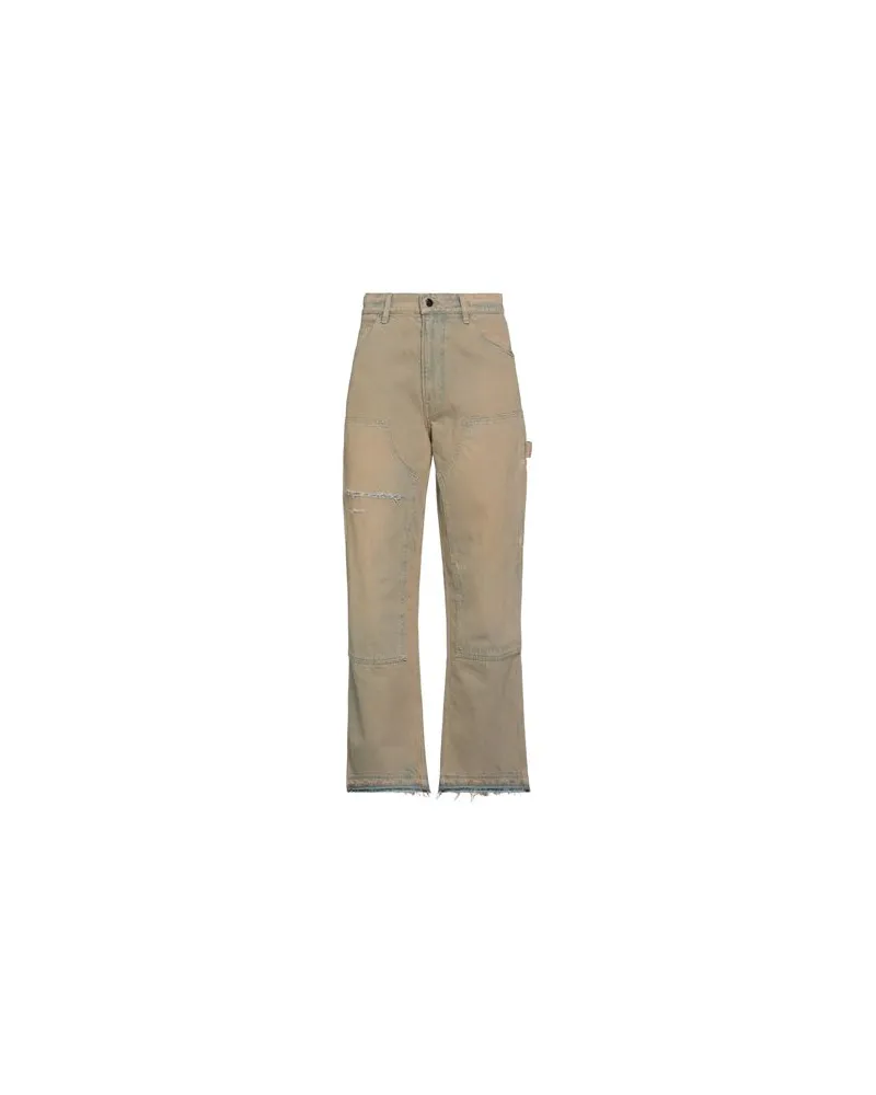 Amiri HOSEN & RÖCKE - Jeanshosenauf YOOX.COM Beige