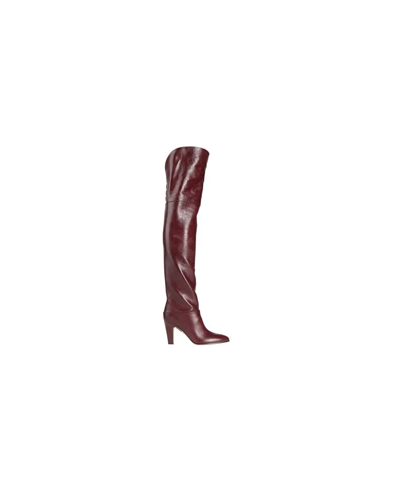 Chloé SCHUHE - Stiefelauf YOOX.COM Bordeaux