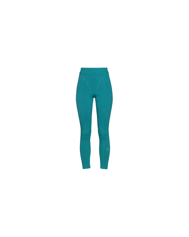 Reebok RBK CARDI HR TIGHT  - HOSEN & RÖCKE - Leggingsauf YOOX.COM Smaragdgrün