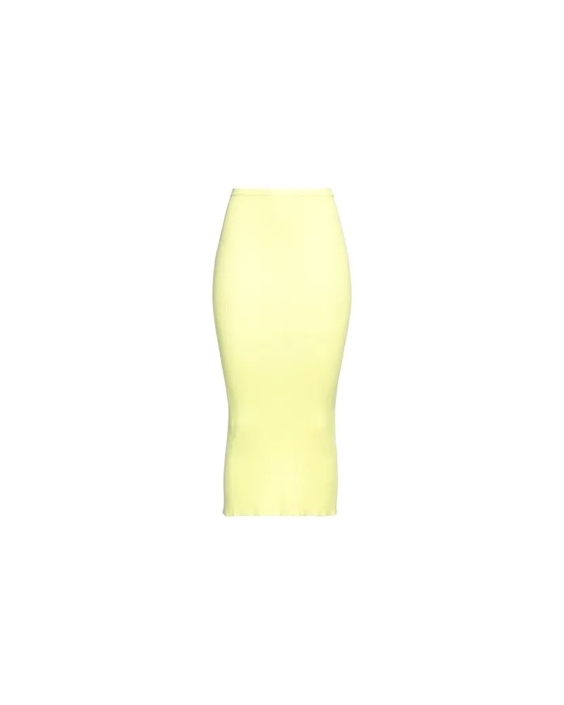 Guess HOSEN & RÖCKE - Midi-Röckeauf YOOX.COM Limettengrün