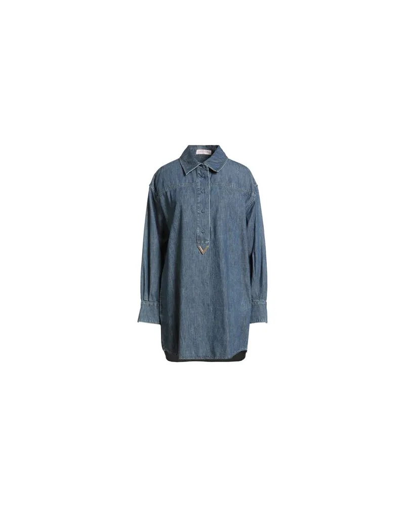 Valentino Garavani KLEIDER - Mini-Kleiderauf YOOX.COM Blau