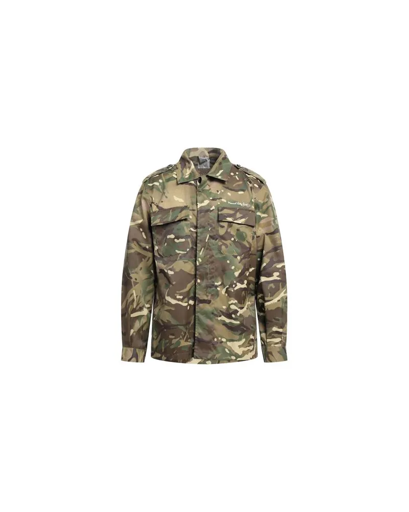 Manuel Ritz TOPS - Hemdenauf YOOX.COM Militärgrün