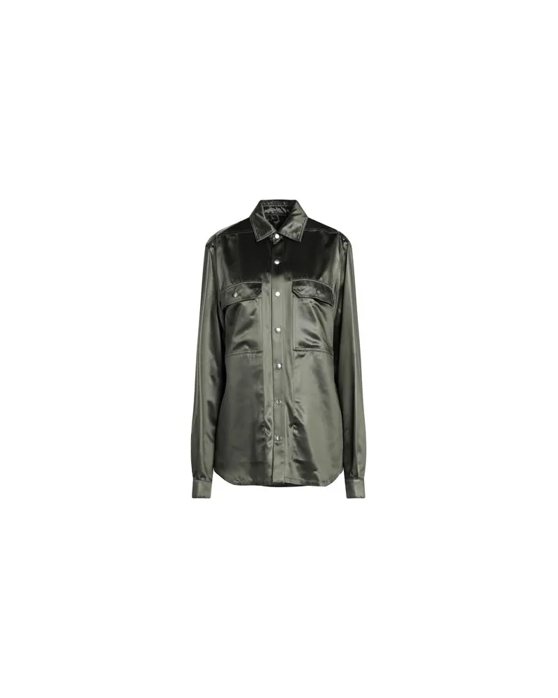 Rick Owens TOPS - Hemdenauf YOOX.COM Militärgrün