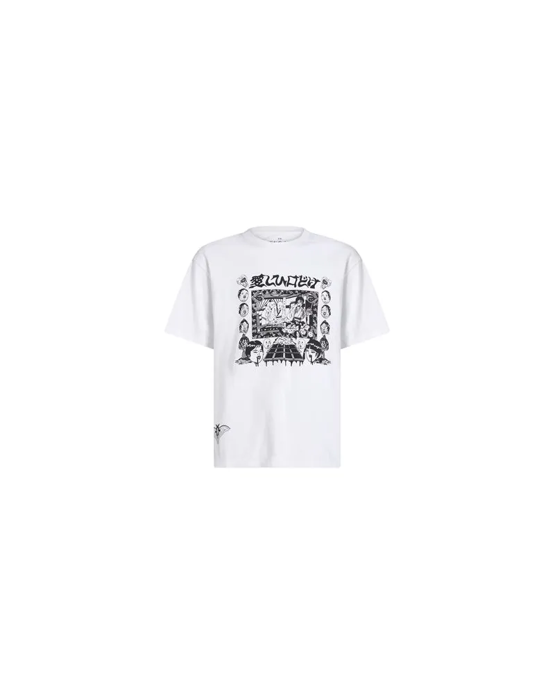 Edwin Jeans TOPS - T-shirtsauf YOOX.COM Weiß