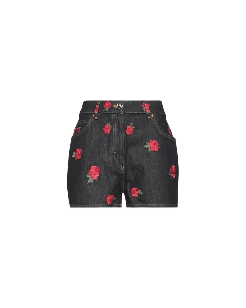Versace HOSEN & RÖCKE - Jeansshortsauf YOOX.COM Schwarz