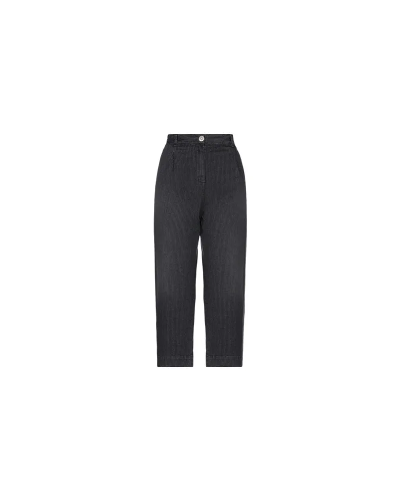 PLAN C HOSEN & RÖCKE - Jeanshosenauf YOOX.COM Schwarz