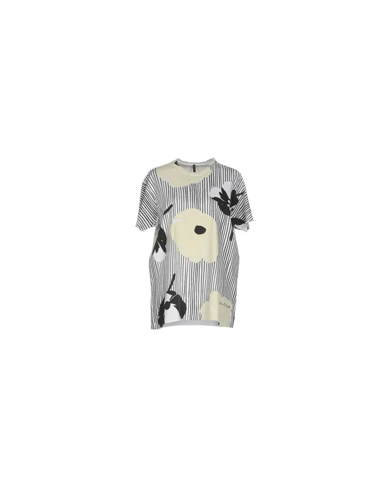 Manila Grace TOPS - T-shirtsauf YOOX.COM Weiß