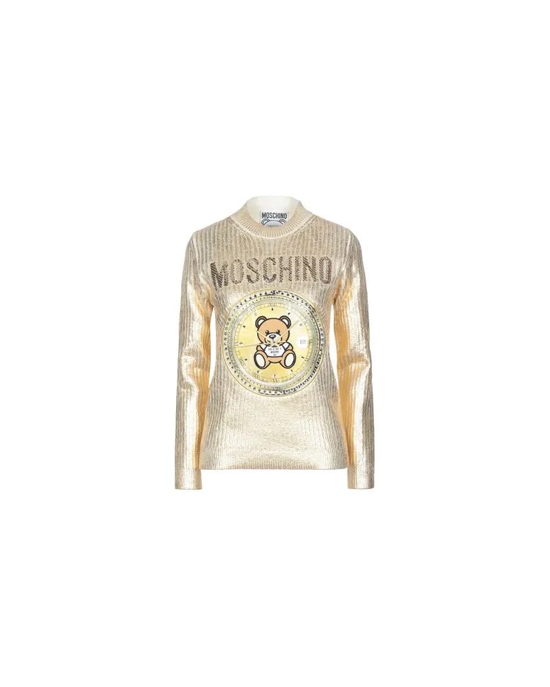 Moschino STRICKWAREN - Pulloverauf YOOX.COM Gold