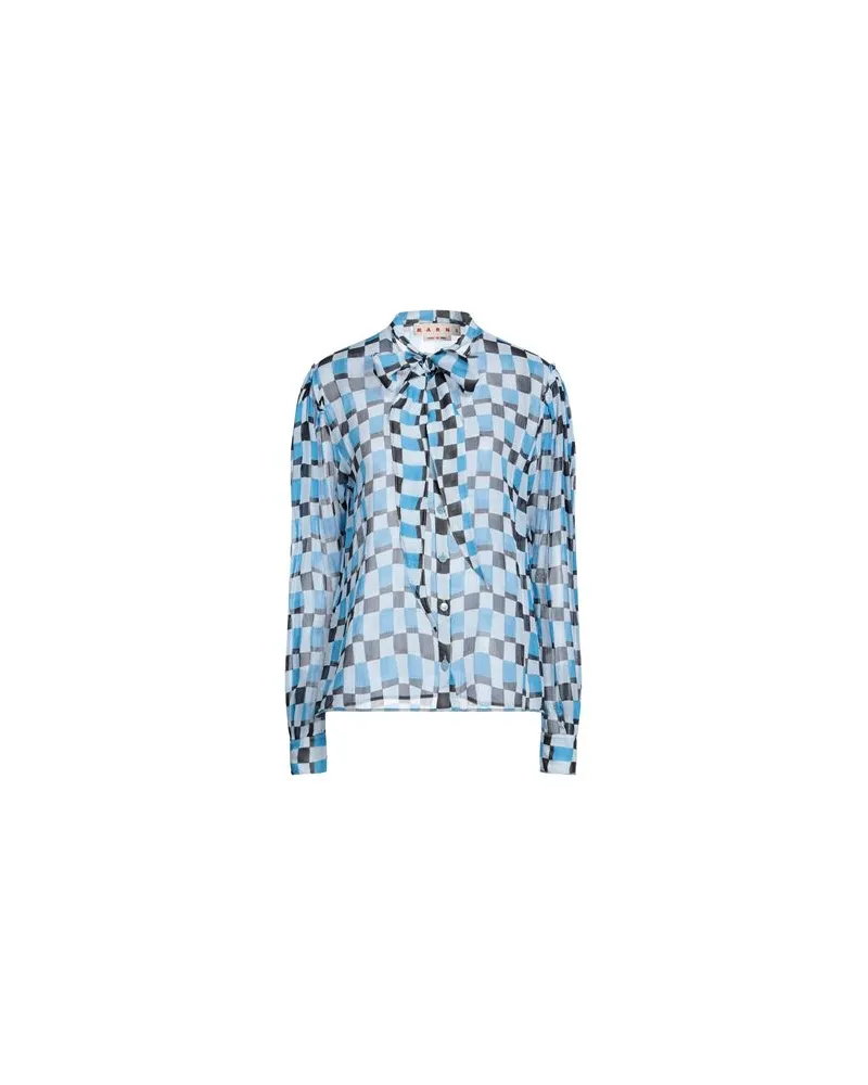 Marni TOPS - Hemdenauf YOOX.COM Azurblau