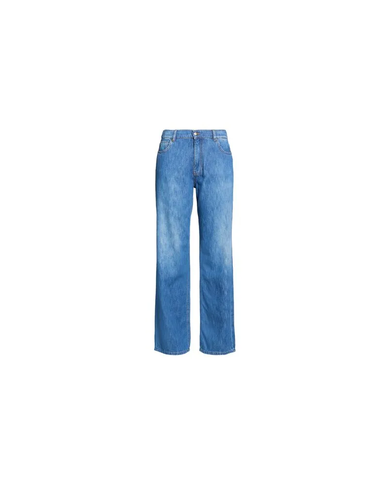 Motel HOSEN & RÖCKE - Jeanshosenauf YOOX.COM Blau
