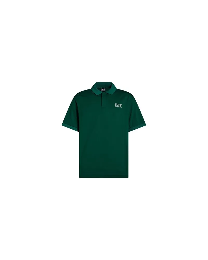 EA7 TOPS - Poloshirtsauf YOOX.COM Grün