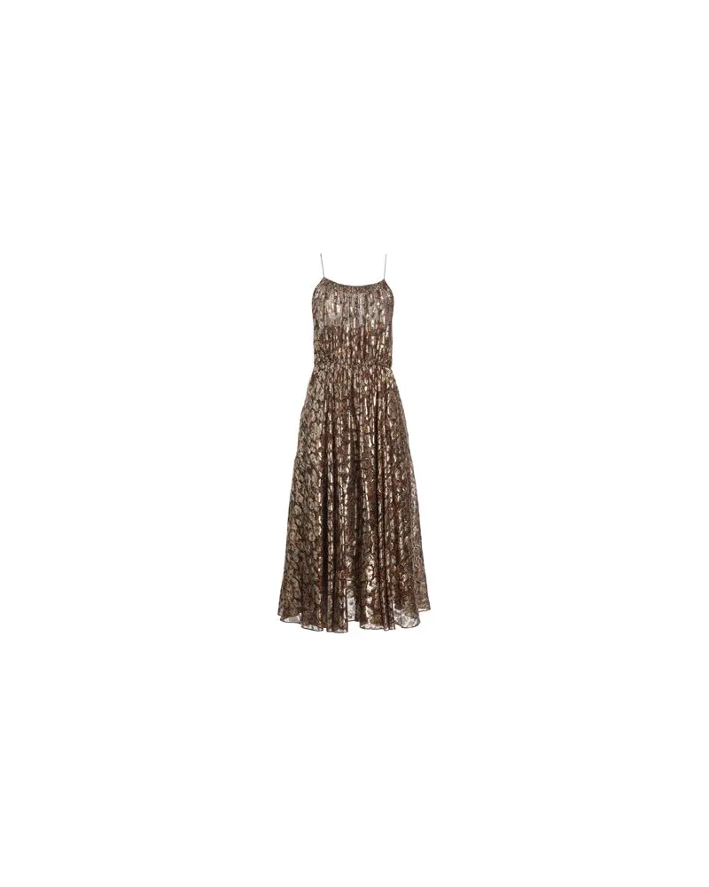 Celine KLEIDER - Midi-Kleiderauf YOOX.COM Gold