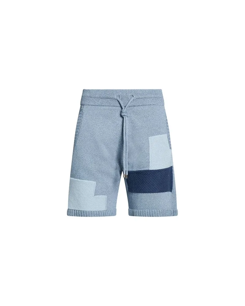 Laneus HOSEN & RÖCKE - Shorts & Bermudashortsauf YOOX.COM Hellblau