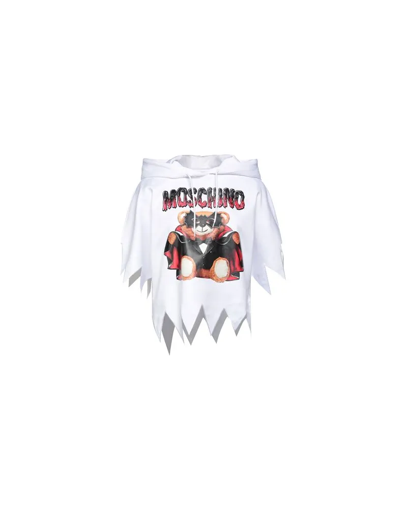 Moschino TOPS - Sweatshirtsauf YOOX.COM Weiß