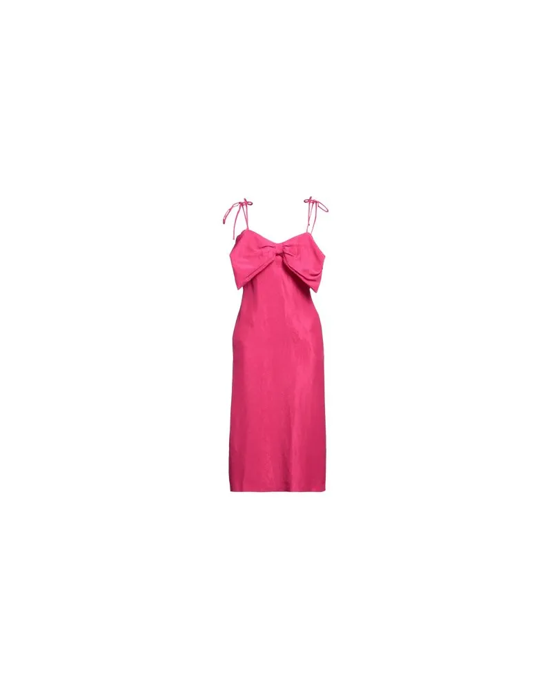 MSGM KLEIDER - Midi-Kleiderauf YOOX.COM Fuchsia