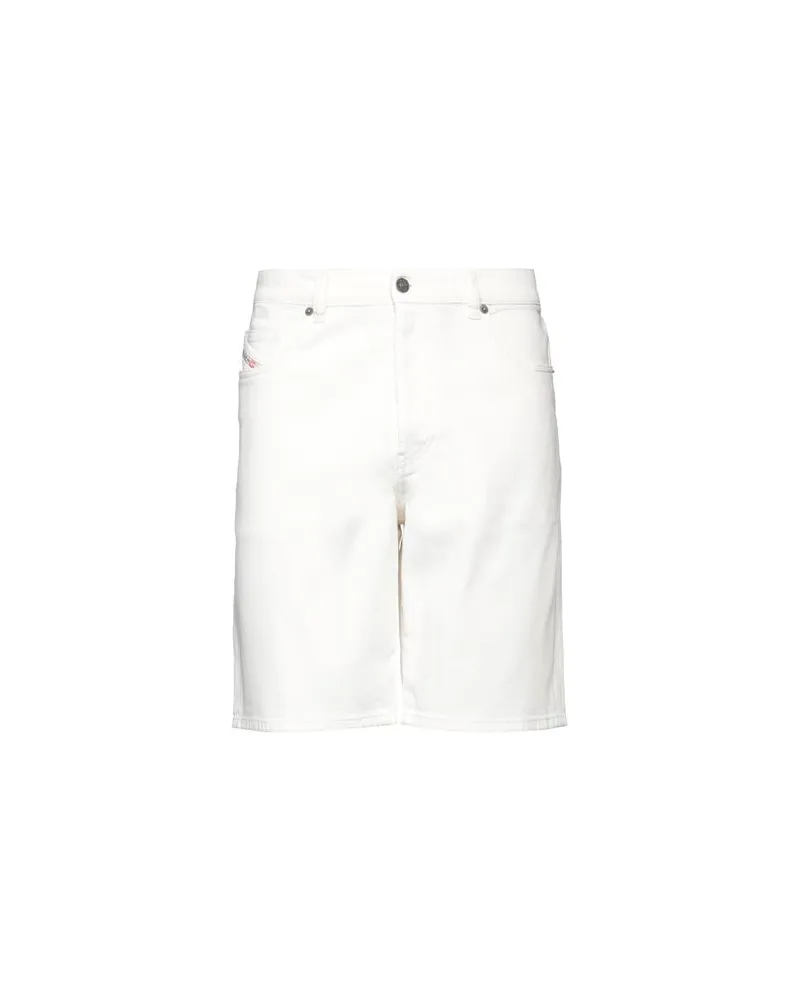 Diesel HOSEN & RÖCKE - Jeansshortsauf YOOX.COM Weiß