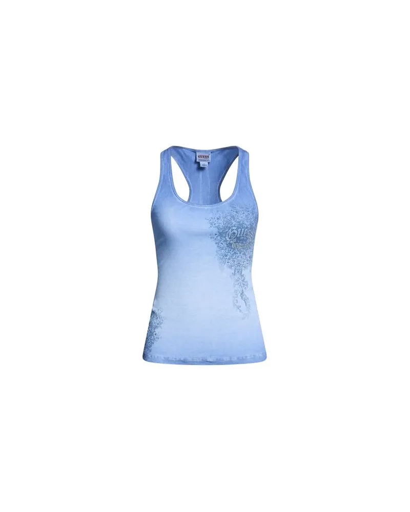 Guess TOPS - Tank Topsauf YOOX.COM Taubenblau