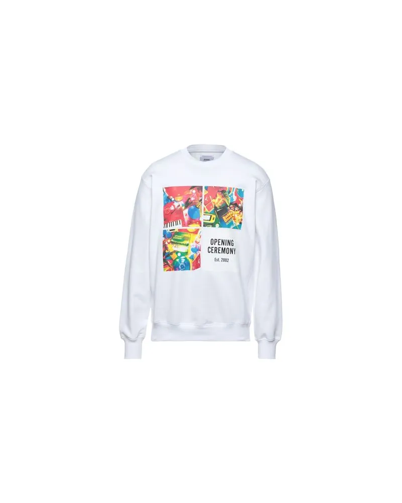 Opening Ceremony TOPS - Sweatshirtsauf YOOX.COM Weiß