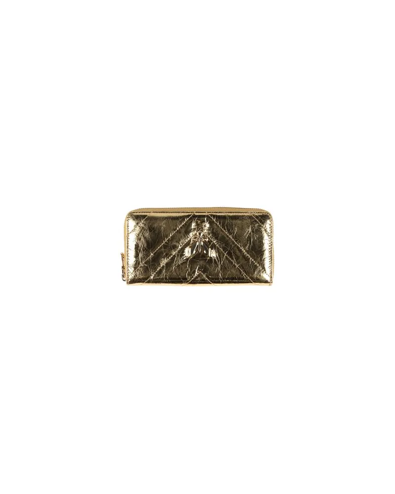 Patrizia Pepe Kleinlederwaren - Brieftaschenauf YOOX.COM Gold