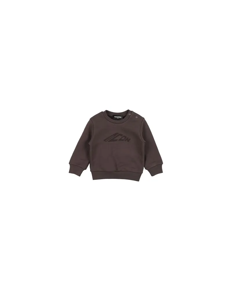Dsquared2 TOPS - Sweatshirtsauf YOOX.COM Schokobraun