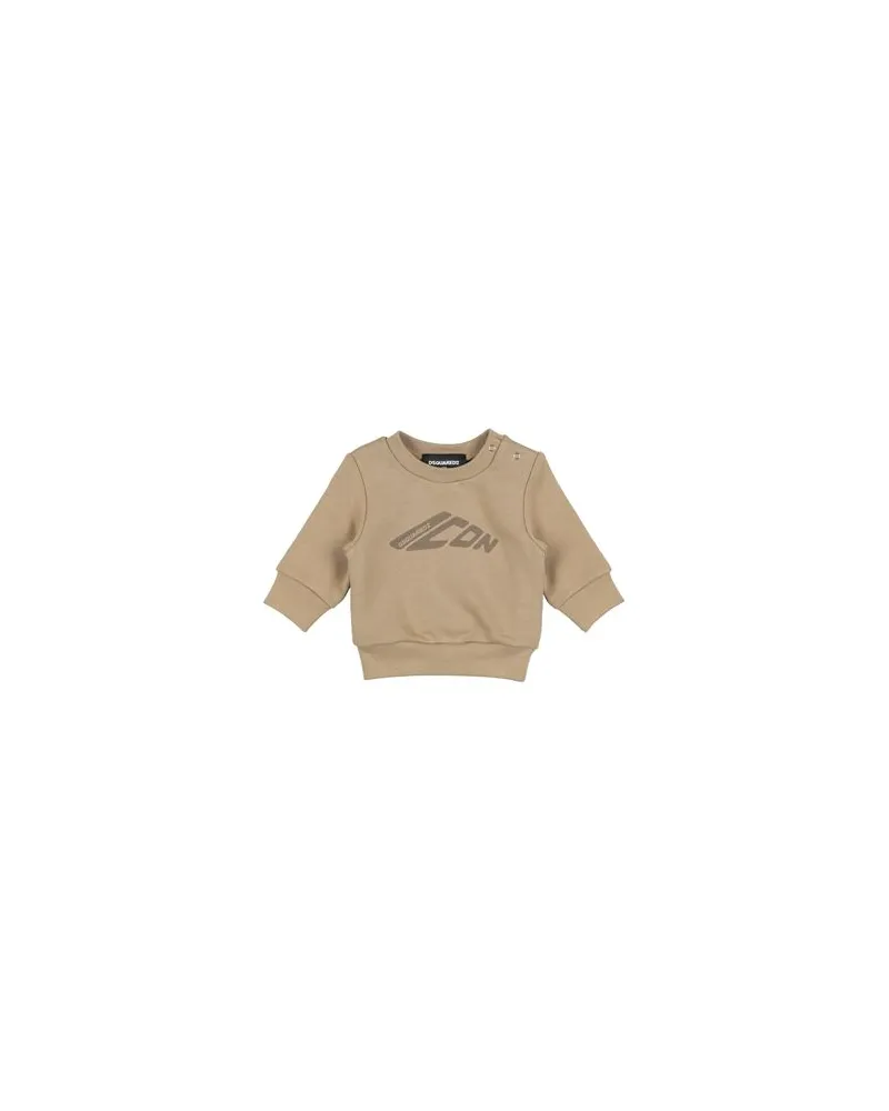 Dsquared2 TOPS - Sweatshirtsauf YOOX.COM Beige