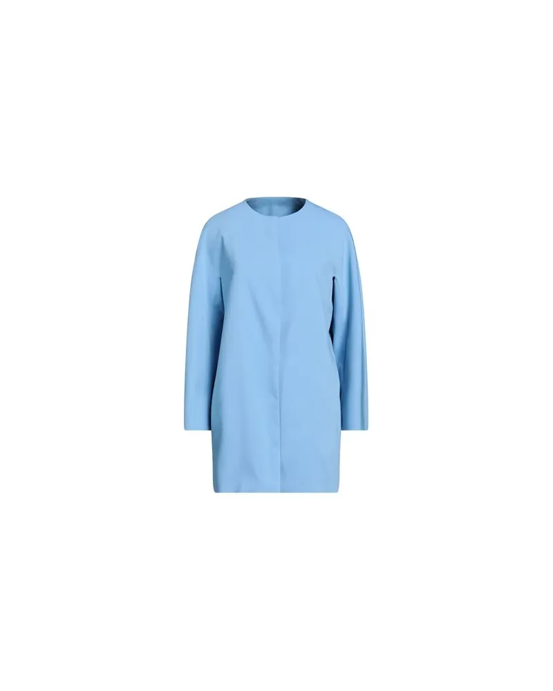 LA FILLE des FLEURS JACKEN & MÄNTEL - Jacken, Mäntel & Trenchcoatsauf YOOX.COM Himmelblau