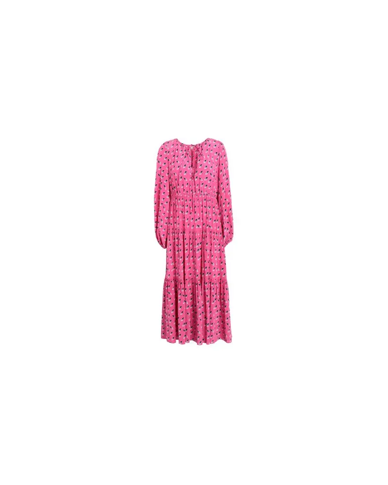 Diane von Furstenberg KLEIDER - Midi-Kleiderauf YOOX.COM Fuchsia