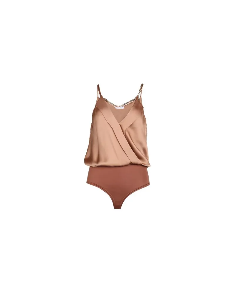 RELISH TOPS - Bodysuitsauf YOOX.COM Kamel