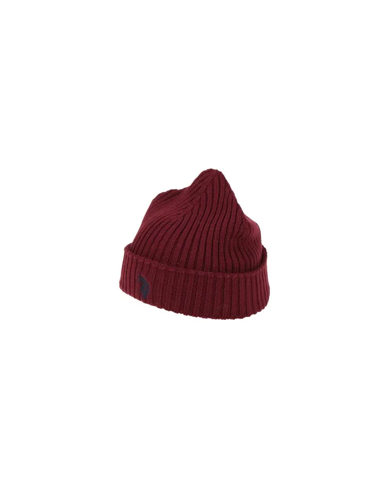 U.S. Polo Assn.  ACCESSOIRES - Mützen & Hüteauf YOOX.COM Bordeaux