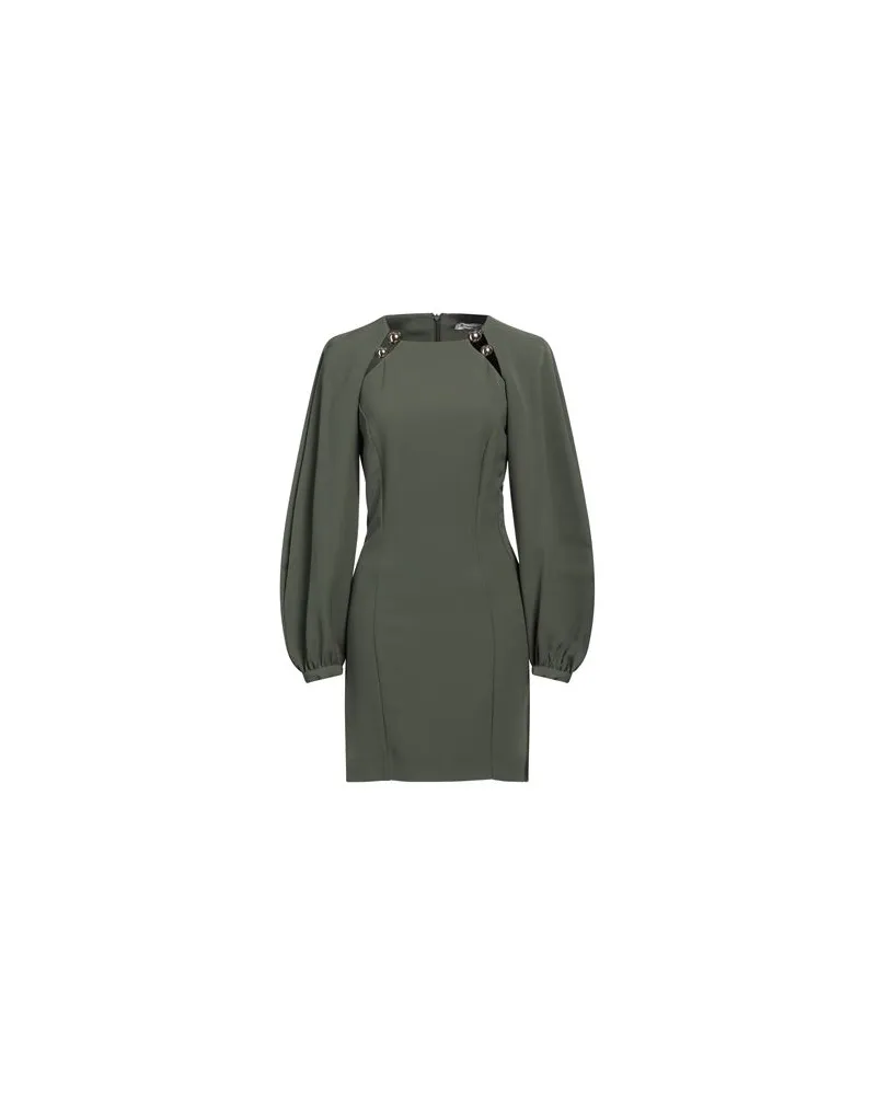 Simona Corsellini KLEIDER - Mini-Kleiderauf YOOX.COM Militärgrün