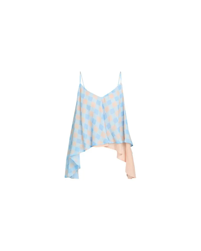 Semicouture TOPS - Topsauf YOOX.COM Hellblau